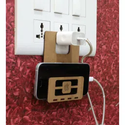 Engineering Wood Decorative Mobile Holder (Pack of 2)-image-49