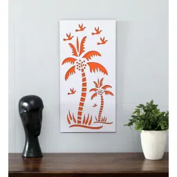 shribalajiarts Laser Cut Design Carving MDF Floral Wall Art-picture-19