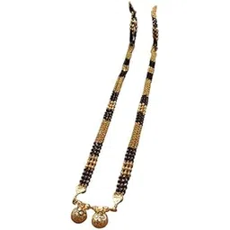Shrungar Microplated Vati Gold Plated Mangalsutra-picture-29