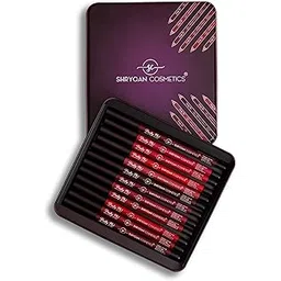 Shryoan Matt Lip Liner | Set of 12 | Long-lasting |Matte Finish | Non-drying, 19.2gm-picture-13
