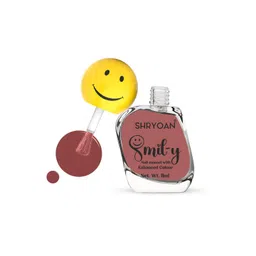 SHRYOAN Smiley Nail Paint With Enriched Color - 11 ml - Coral Tree 26-picture-18