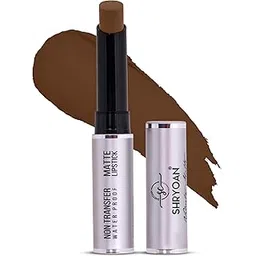 Shryoan Velvety Matte Non-Transfer Lipstick I Long Lasting Stay with Non-Transfer Formula | Smudge & Water Proof (3.5 gm)-picture-16