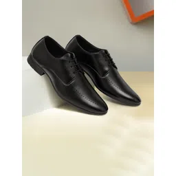 SHUAN Men Leather Formal Oxfords-picture-25