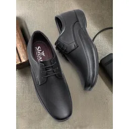 SHUAN Men Textured Formal Derbys-picture-10