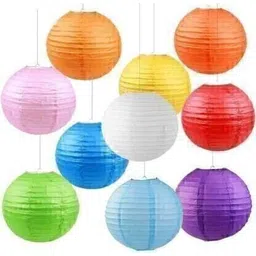 shuang you Paper Hanging Lantern Ball Lamp Shade, 12-inch (Multicolor, Pack of 15) Multicolor Paper Hanging Lantern Multicolor Paper Hanging Lantern-picture-38