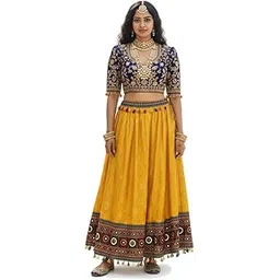 shubh shagun Embroidered Bodor Cotton Rayon Solid Color Women's Lehenga Skirt Fully Stitched Readymade Free Size Up to XL Ready to Wear-picture-46