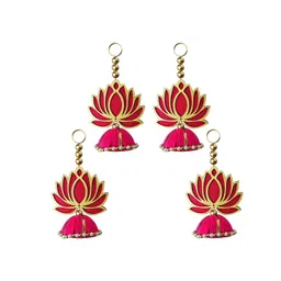 Shubhanjali 4 Pcs Lotus Hangings-picture-40