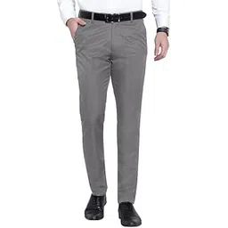 shubhlabh Premium Formal Trouser for Men - Polyester Viscose Slimfit Formal Pant for Men/Gents/Boys - 4 Pockets, Hook & Button, Regular Fit, Formal Casual Trouser for Office, Party, Gathering-picture-19