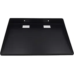 SHUCHI ESSENTIALS Premium 12x10 Metal Floating Wall Shelf - Wall-Mounted Shelf for Kitchen, Bathroom, Living Room - Rust-Free Organizer for TV, Router, Dish, Home Decor - Heavy-Duty Storage Solution image 1