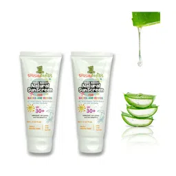 ShuShu Babies SunScreen SPF 30+: Sun Protection for Babies & Kids-(pack of 2) 60 ml Each-picture-12