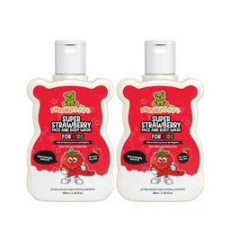 ShuShu Babies Super Strawberry Face and Body Wash - 60ml (Pack of 2)-picture-40