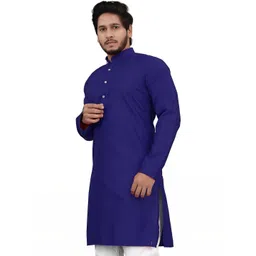 shyam enterprises Men Flared Sleeves Gotta Patti Handloom Kurta-picture-18