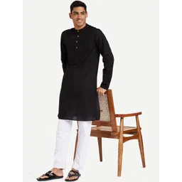 shyam enterprises Men Thread Work Handloom Kurta-picture-36