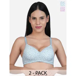 SHYAM SONS FLAIR Floral Bra Full Coverage Lightly Padded-picture-10