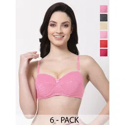 SHYAM SONS FLAIR Floral Bralette Bra Full Coverage Lightly Padded-picture-25