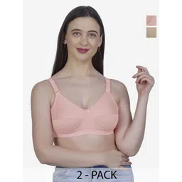 SHYAM SONS FLAIR Women Pack of 2 Full Coverage Bra-picture-32