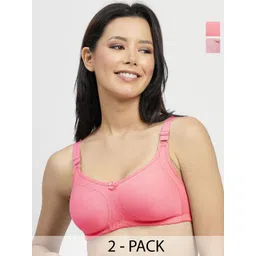 SHYAM SONS FLAIR Women Pack of 2 Full Coverage Non-Wired & Non Padded Minimizer Bra-picture-19