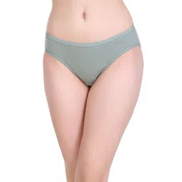 SHYAM SONS FLAIR Women Pack Of 3 Solid Mid-Rise Anti Bacterial Bikini Briefs-picture-37