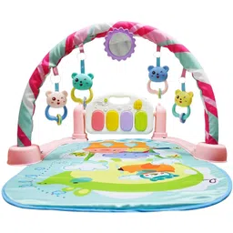 shyam techno 5 in 1 Baby Play Gym Kick & Play Piano Mat Newborn Toy for infants Boy and Girl-picture-22