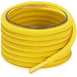 SIA VENDORS [2 Pair Pack] Solid Color Round Shoe Laces For Sneakers Boots & Athletic Shoes Shoe Lace-image-5