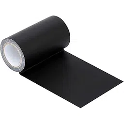 SIA VENDORS Black Adhesive Weatherproof Faux Leather Vinyl 12 X 24 Inch-image-36