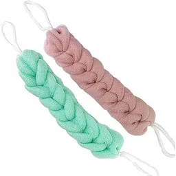 SIA VENDORS� SCRUBBER Round Bath Loofah Brown For Men And Women Pack of 2-image-9