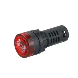 Sibass Electric Panel Buzzer LED Indicating 22.5 mm Dia. 24/110 V Red Light, SE-AD22-22SM (Pack of 1000)-image-42