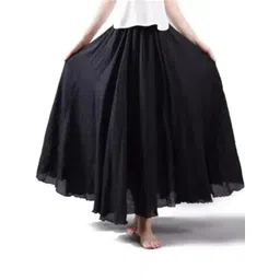 SIDDHO HUM A-Line Flared Maxi Skirts-picture-26