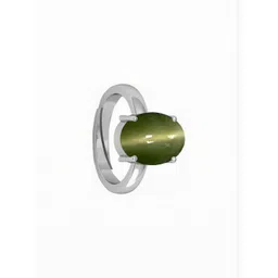 Sidharth Gems 10.25 Ratti 9.25 KT Cat Eye Lehsunia Ketu Stone Oval Ring-picture-13