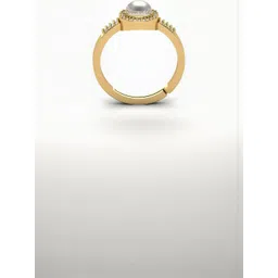 Sidharth Gems 9.25 Ratti 8.55 KT Pearl Moti Stone Adjustable Ring-picture-29