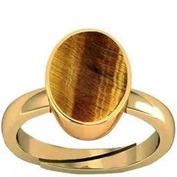 sidhgems 10.00 Carat 11.25 Ratti Natural Tiger Eye Ring Original Certified Tiger’s Eye Ring Oval Cut Gemstone Astrological Silver Plated Ring-picture-28