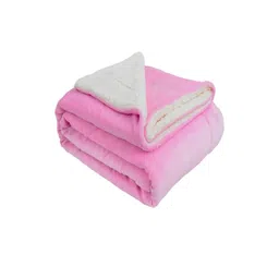 SIDLY PIDLY Pink & White Cartoon Characters Microfiber AC Room 400 GSM Blanket-picture-26