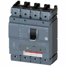 Siemens SENTRON MCCB Molded Case Circuit Breaker 4P 500A, Breaking Capacity 35 kA, Fixed Mount, 3VA5450-5EF41-0AA0-picture-33