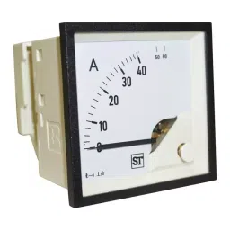 Sifam Tinsley Sigma Analogue Panel Ammeter 40A AC, 68 mm x 68 mm Moving Iron, EQ74-I1822N1CAW0ST-image-22