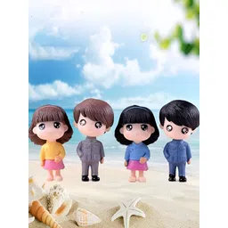 Sigaram Yellow 2 Pieces Couple Figurine Miniature Showpieces-picture-18