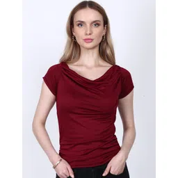 SIGHTBOMB Women Cowl Neck Top-picture-35