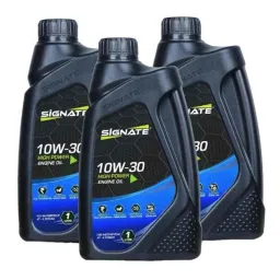 Signate 10W-30 1 Litre High Performance Engine Oil for All 4 Stroke Bikes (Pack of 3)-picture-33