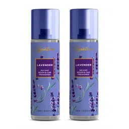 Signature Set Of 2 White & Transparent Lavender Freshener 500ml-picture-29