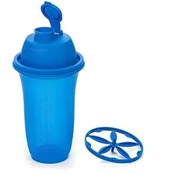 Signoraware Shake N Shake Plastic Container, 500 ml/60 mm, Blue (Set of 1)-image-11