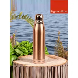 SignoraWare Brown Enchant Copper Water Bottle (1000 ml)-picture-10