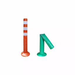 Signxpress India SI-SP-PU Spring Post PU with 3 Nails Per Pcs (White & Orange)-picture-26