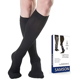 SIGVARIS SAMSON - Support Stockings with Graduated Compression for men and women - ideal for travel and everyday wear (size - 6)-picture-43