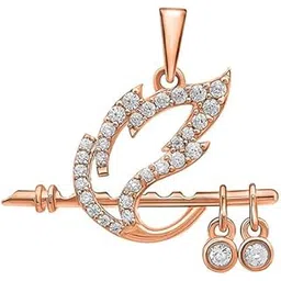 silberry 925 Sterling Silver Rose Gold Deity Spirit Pendant Only-picture-11