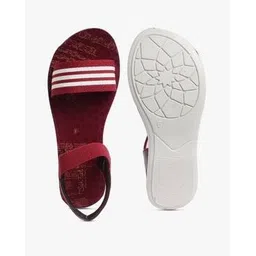 silk feet Women Striped Open-Toe Flat Sandals-picture-12