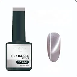 Silk Ice Gel & Cat Eye Nail Polish, Shade,Translucent Base,Jelly Gel Polish, 8ml, UV/LED Soak Off, Long-Lasting, High-Shine Magnetic Effect, Professional Nail Color (Ethereal Nude SIG 001)-picture-41