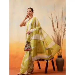 Silk Land Leheriya Chanderi Ready to Wear Saree-picture-11