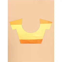 Silk Land Purple & Blue Silk Woven Saree With Unstitched Blouse image 5