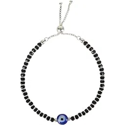 silver chest 925 Pure Sterling Silver Bracelet for Girls and Women – Adjustable Nazaria Silver Jewellery for Women-picture-50