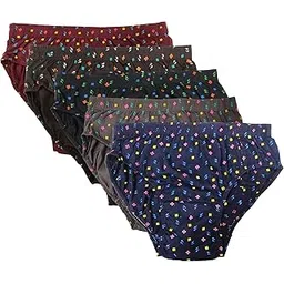 silver stork Women's Printed Panties (Pack of 5 Soft Cotton | Comfortable Fit | Stylish & Breathable (Colours May Vary)-picture-10