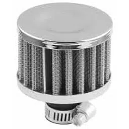 SILVER Universal Interface Bike CAR Air Filters Carbon 12Mm Air Intake Small Mushroom Head Air Filter Modified Air Intake Filter Turbo Vent Crankcase 1 PIECE-picture-22